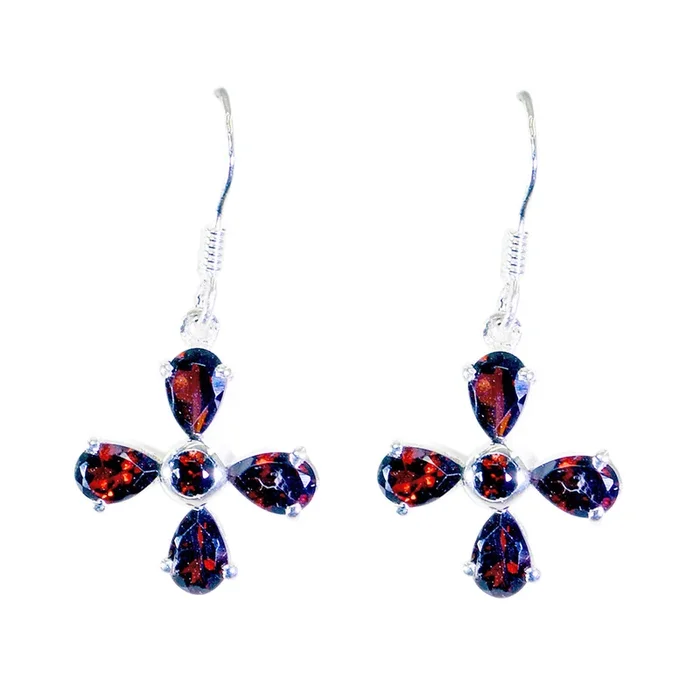 Amethyst German Xiu multiple Dangle Purple 92.5 Silver Earring