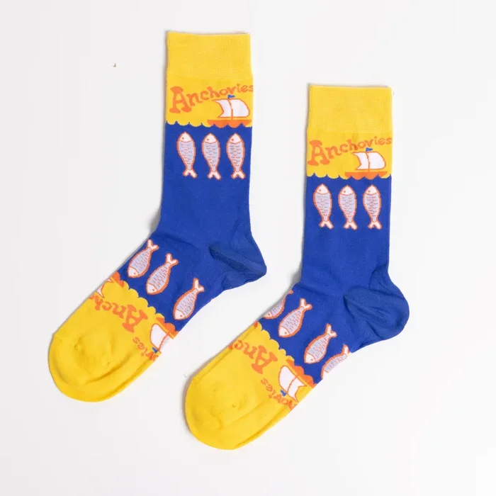 Anchovies Crew Socks – Large