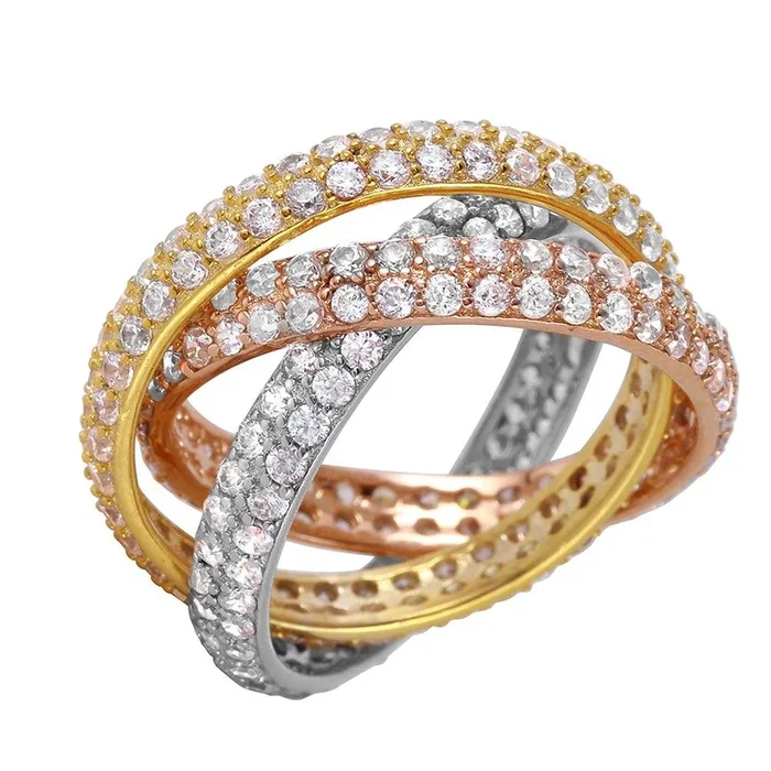 Anillo Apilable Multicolor Plata 925 – BGR00963