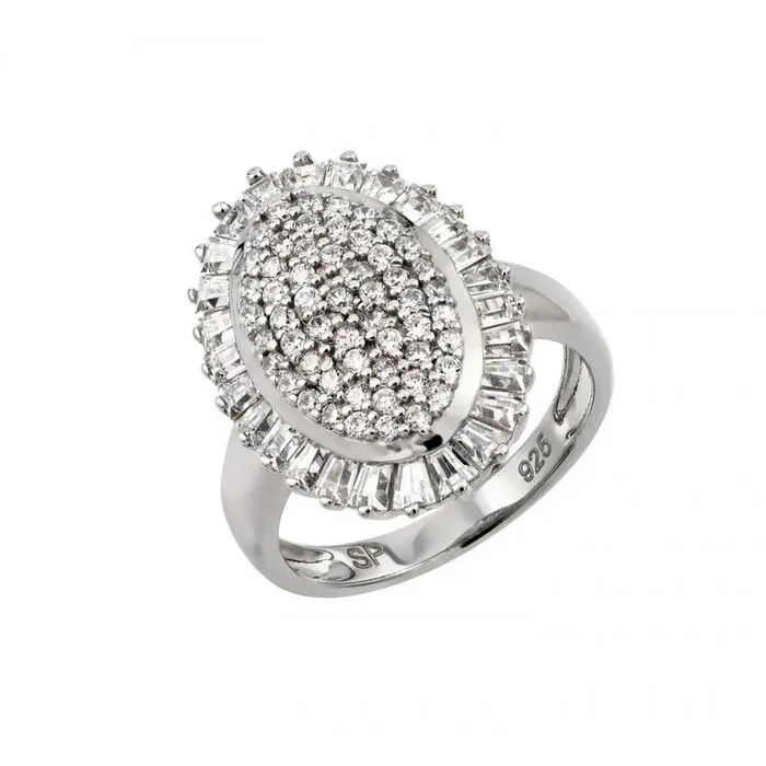 Anillo de plata 925 con micro pavé de circonita chapada en rodio – GMR00020