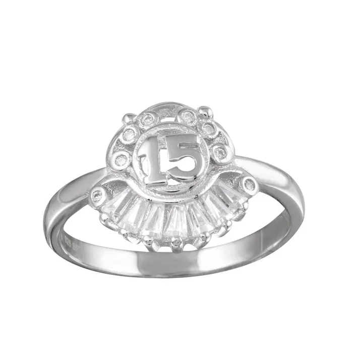Anillo de plata de ley 925 rodiada con circonitas – TMR00005