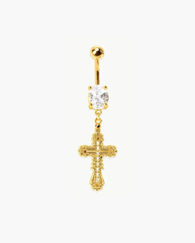 Anillo de vientre cruzado Everette