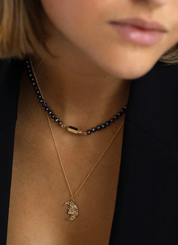 Anker ketting 14k goud
