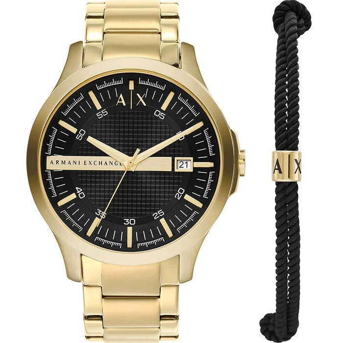 Armani Exchange AX7124 Hampton Watch & Jewellery Gift Set