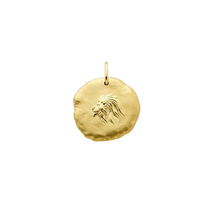 Arthus Bertrand Lion medal in yellow gold 23 mm – Lepage