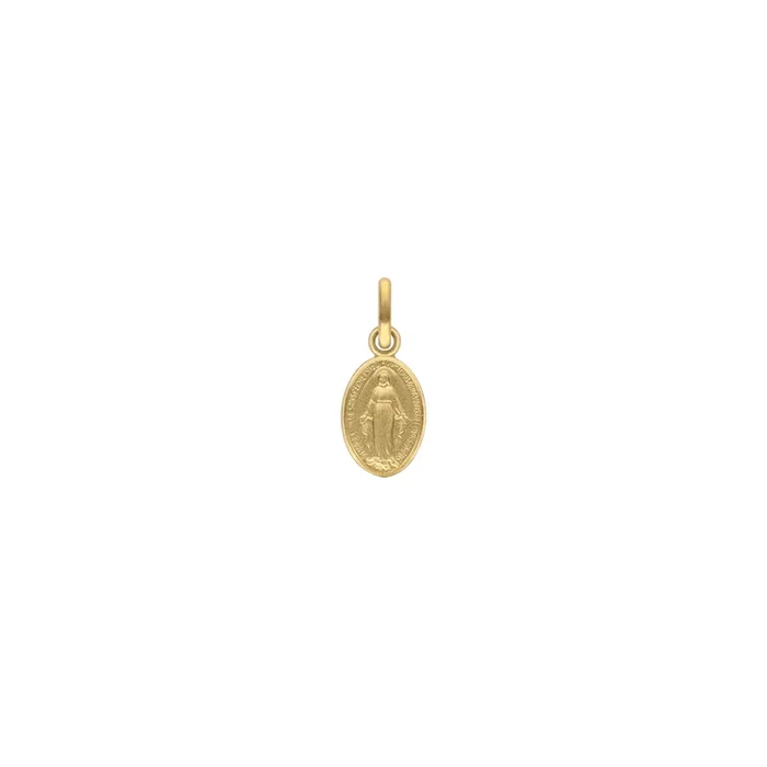 Arthus Bertrand Miraculous Virgin medal in yellow gold – Lepage