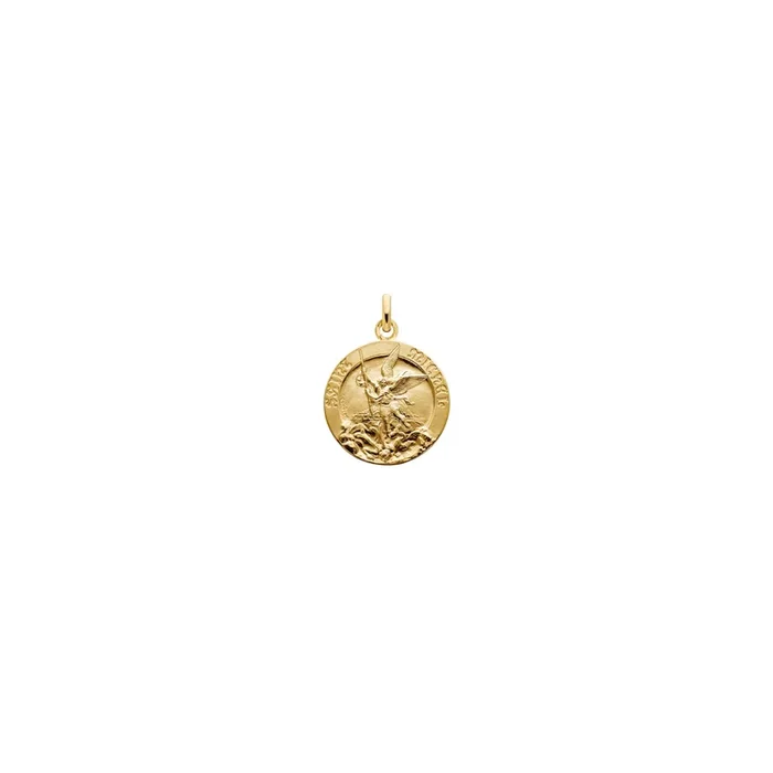 ARTHUS BERTRAND Saint Michel of Charles medal yellow gold| Lepage
