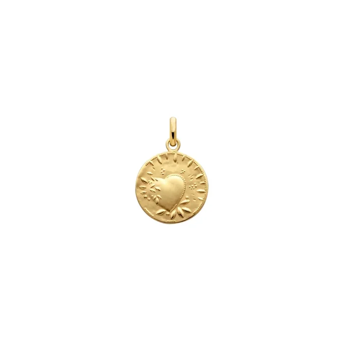 Arthus Bertrand Starry Heart medal in yellow gold – Lepage