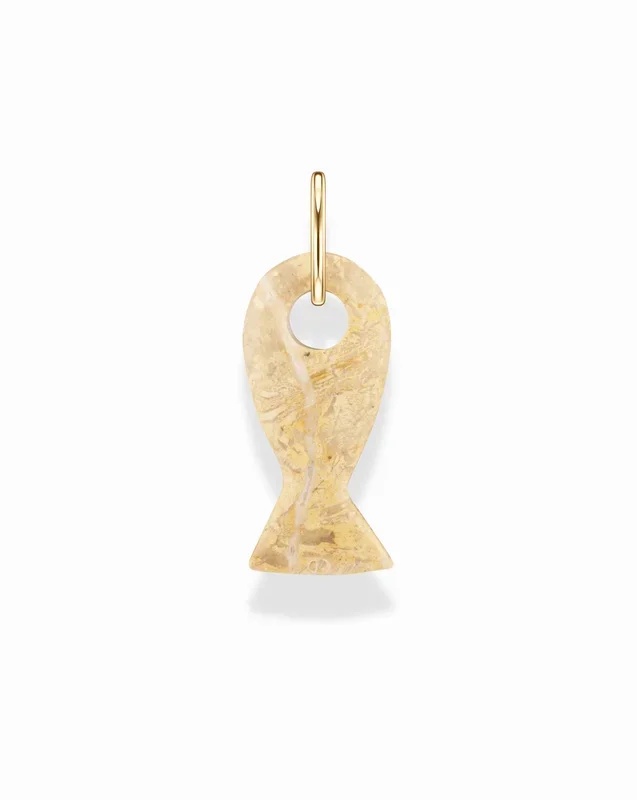 Asher Gemstone Fish Charm