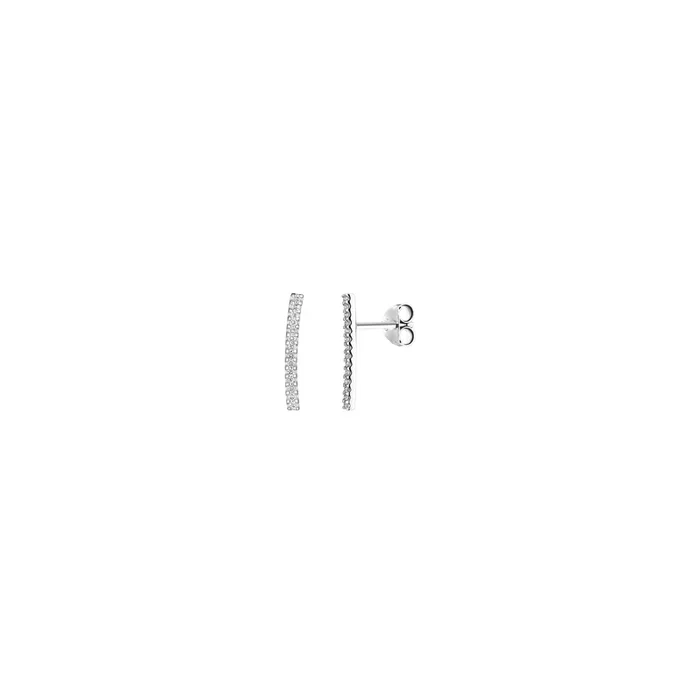 Audacieuse earrings in white gold and diamonds | LEPAGE