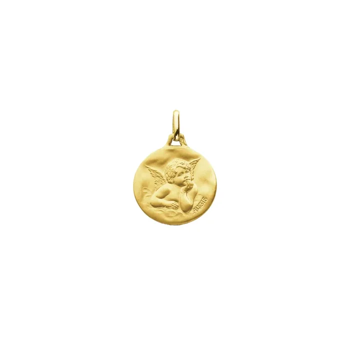 Augis Angel of Raphael medal in yellow gold J5035X0000 – Lepage
