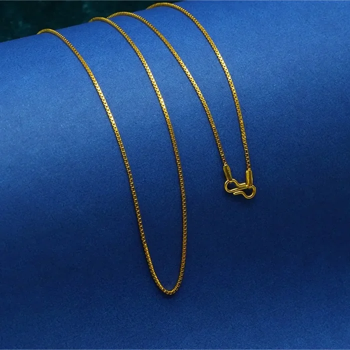 Aura Boxlink 22KT Gold Chain for Women & Girls