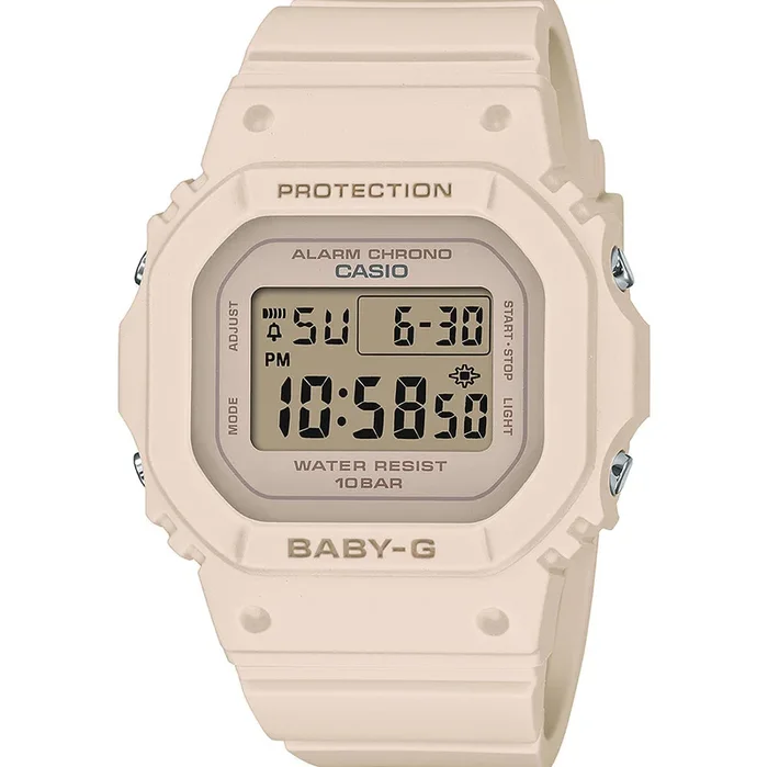 Baby-G BGD565-4D Cream Digital Womens Watch