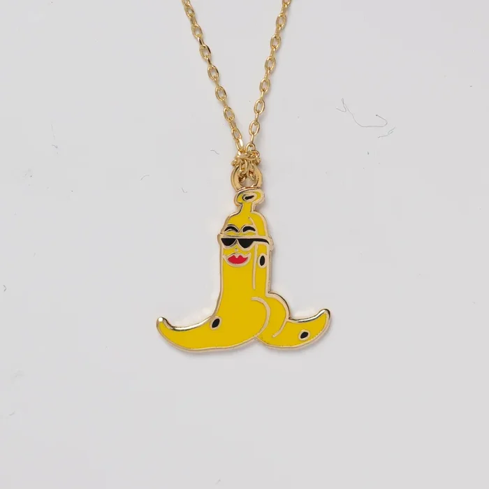 Banana Split Pendant by Kristina Micotti