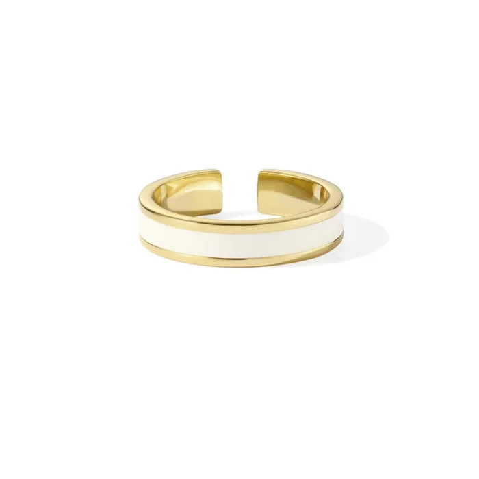 Bangle Ring – White Sand