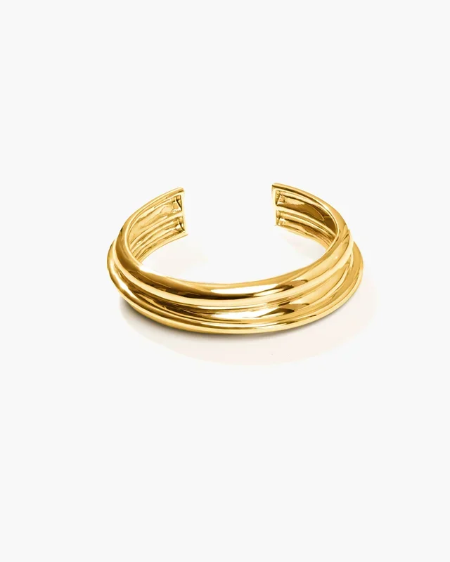 Bangles on Bangles in Gold