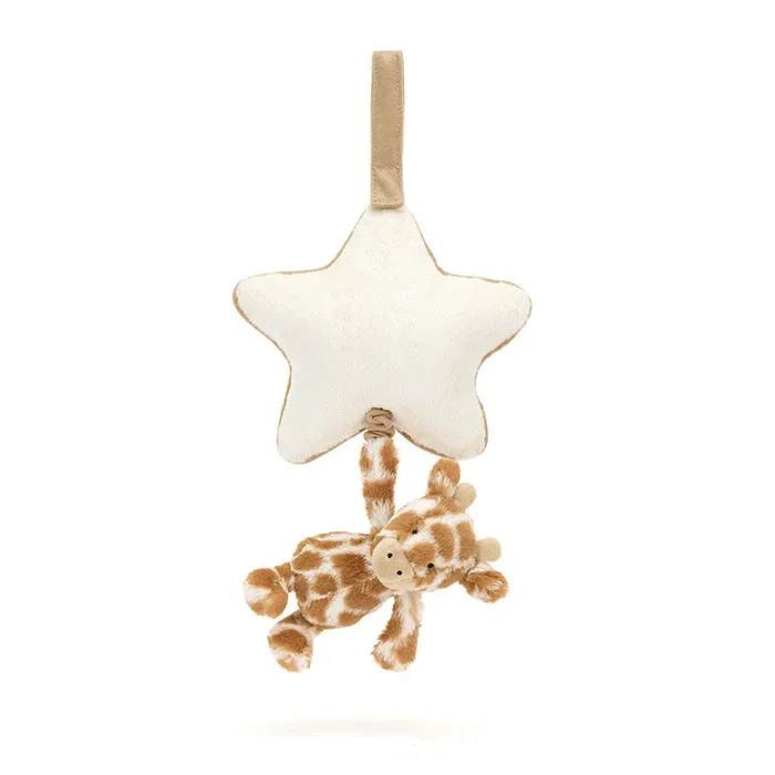 Bashful Giraffe Musical Pull (RECYCLED FIBERS)