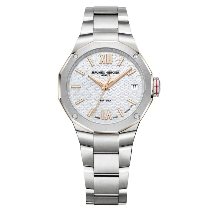 Baume et Mercier Riviera Diamants Auto 33 mm Watch 10743 – Lepage