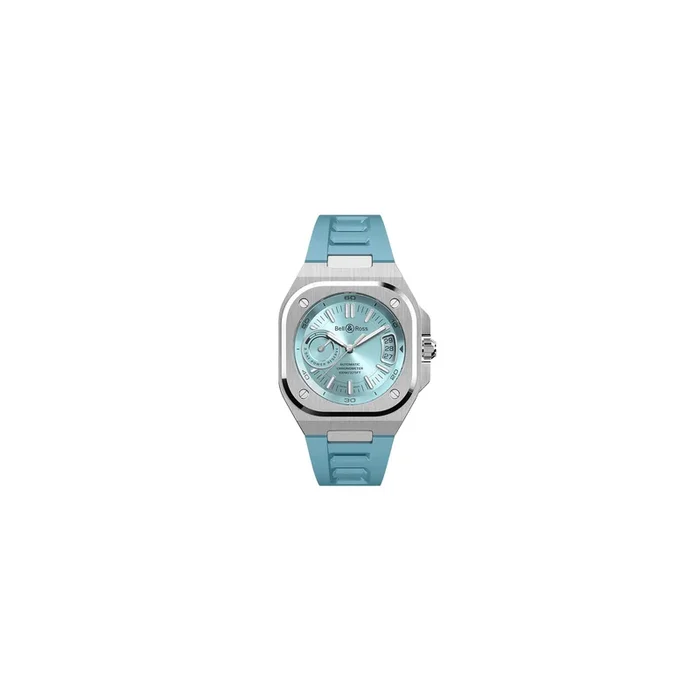Bell & Ross BR-X5 Ice Blue Steel automatic rubber 41 mm – Lepage