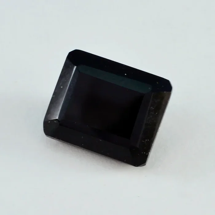 Black Onyx 1PC Chunky 15×20 MM Emerald Faceted Black High-Quality Semi Precious Loose Gemstones