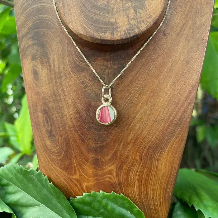Blushing Rose 14k Gold Charm