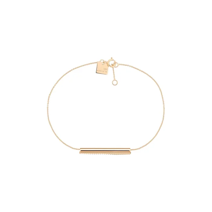 Bracelet Ginette ny Straw rose gold, rose gold bracelet – Lepage