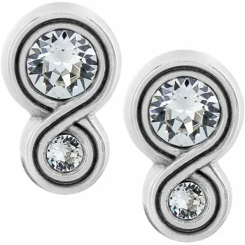 Brighton Infinity Sparkle Stud Earrings