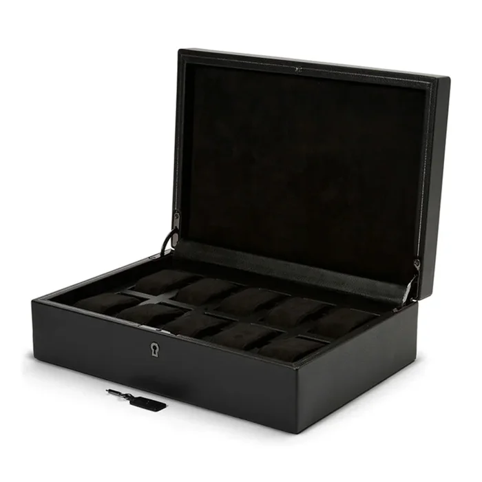 British Racing Black Watch Box 10 watches – Wolf 1834 | Lepage