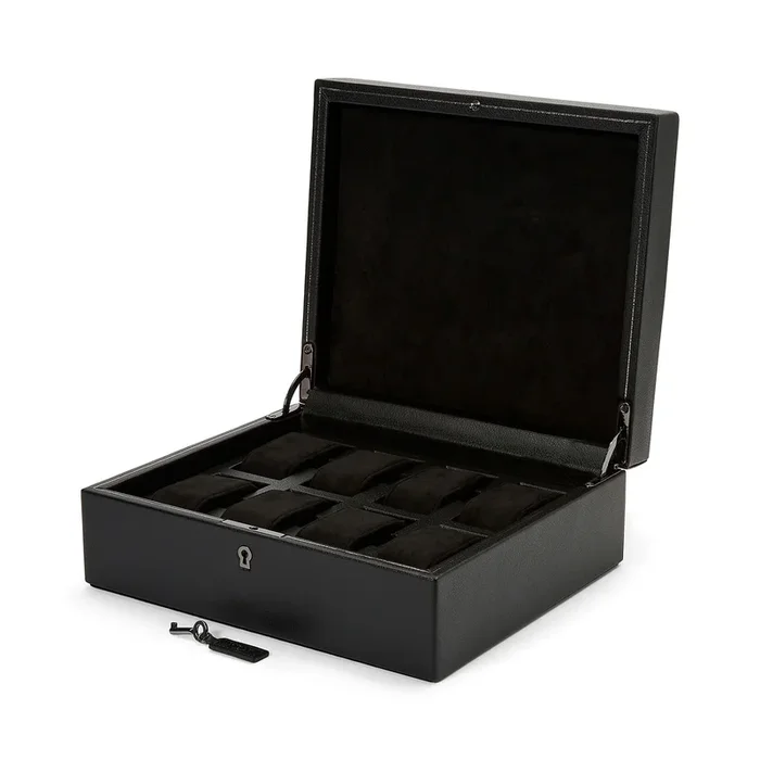 British Racing Black Watch Box 8 watches – Wolf 1834 | Lepage