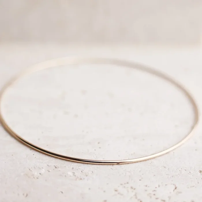 Bruna bangle bracelet gold-plated