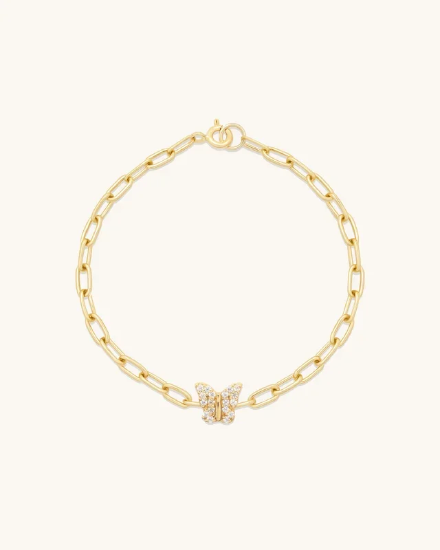 Butterfly Pavé Bracelet