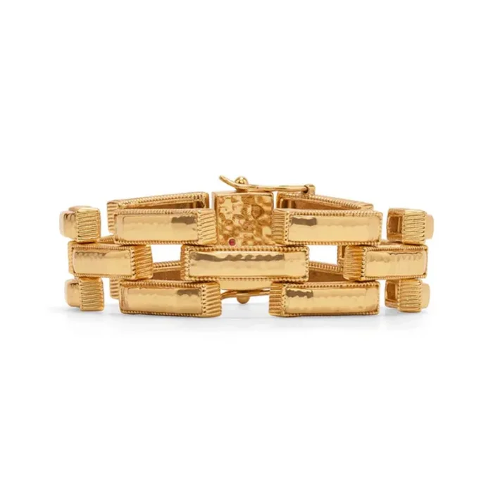 Capucine De Wulf Pathway Link Gold Bracelet – 7.5″