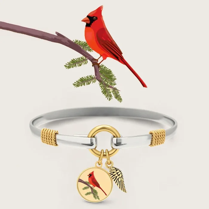 Cardinal – Two-Tone Custom Charm Bracelet