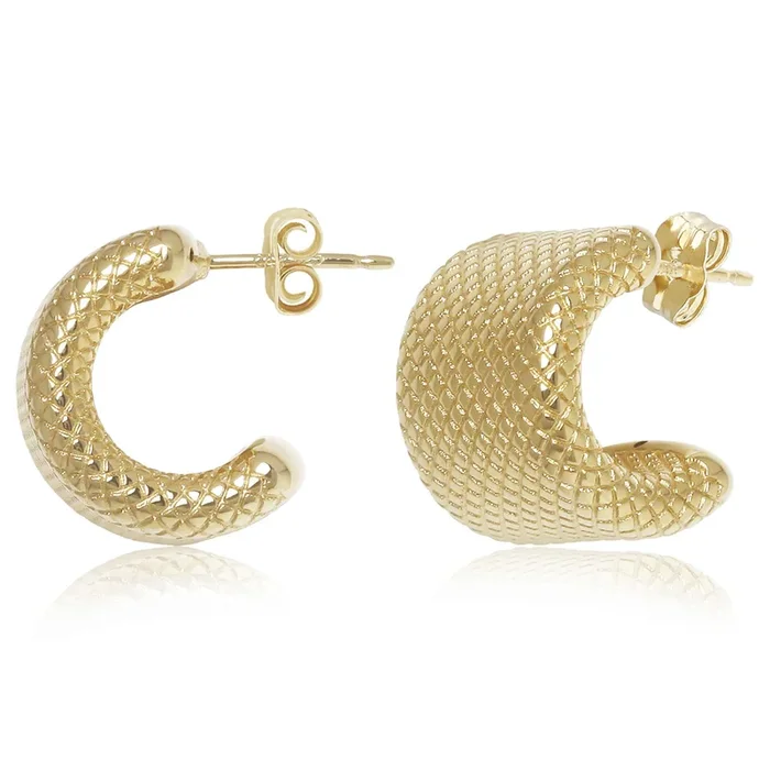 CARLA Gold Hoops