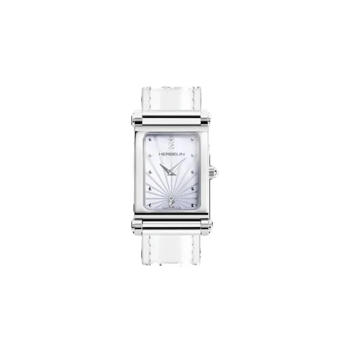Case Michel Herbelin Antarès quartz silver H17048AP59 – Lepage