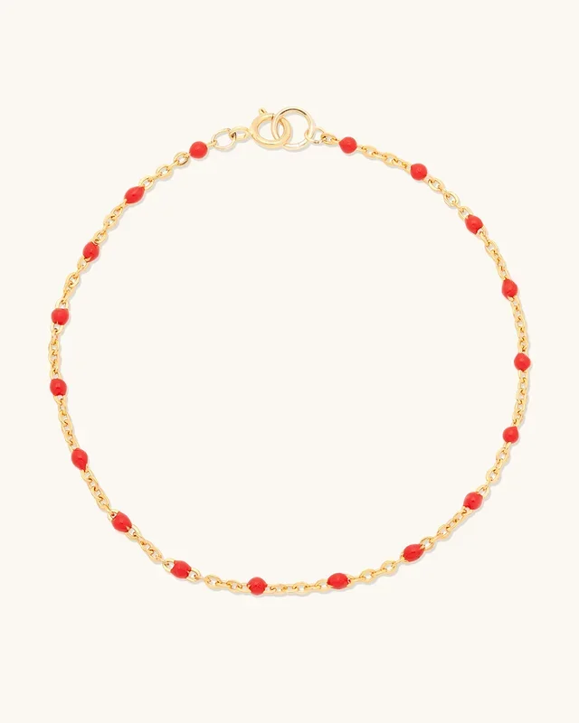 Cherry Candy Chain Anklet