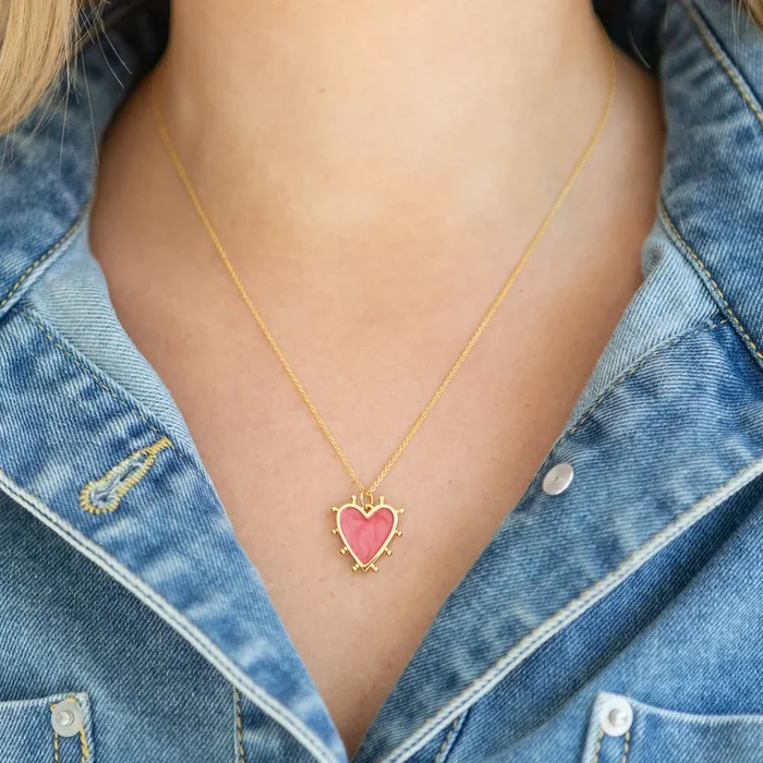 Cherry Red Heart
