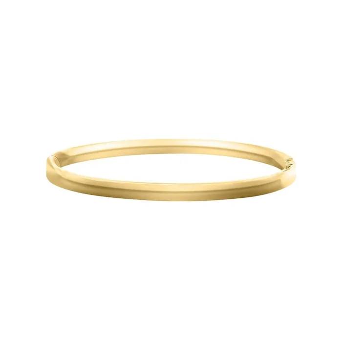 Child 14K Yellow Gold Plain Bangle