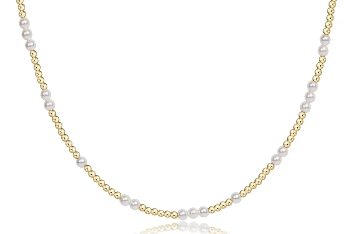 choker hope unwritten – 3mm pearl