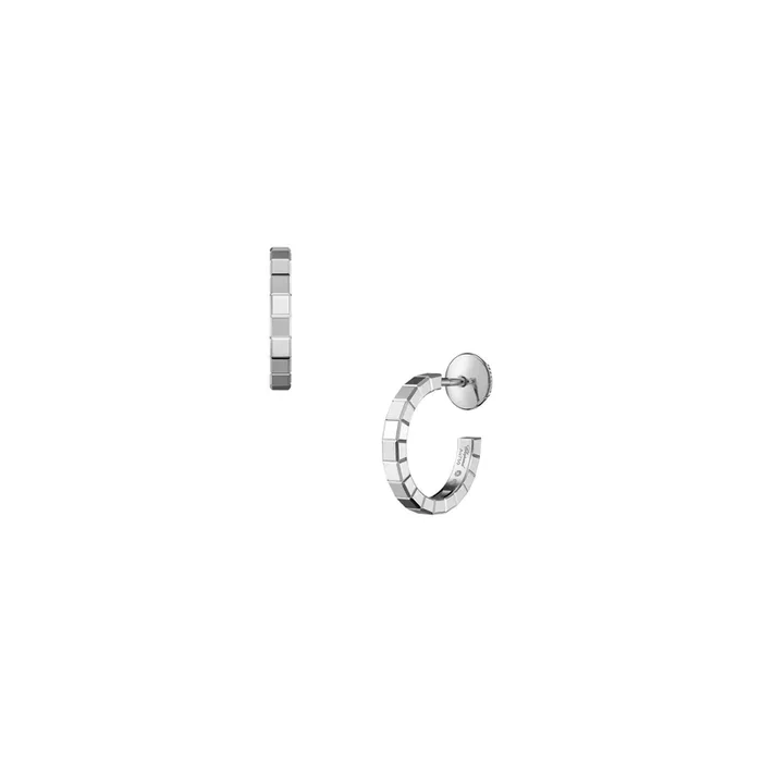 Chopard Ice Cube earrings in white gold – Lepage