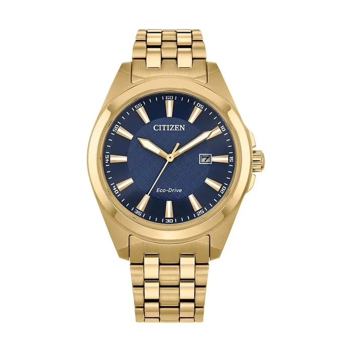 Citizen Corso Goldtone Blue Dial. BM7532-54L