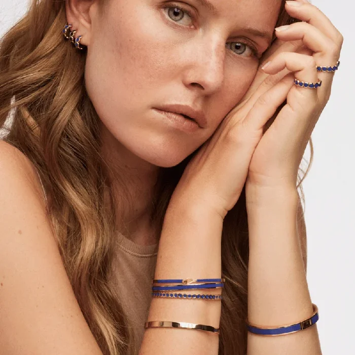 Classic Bangle Bracelet – Blue Ray
