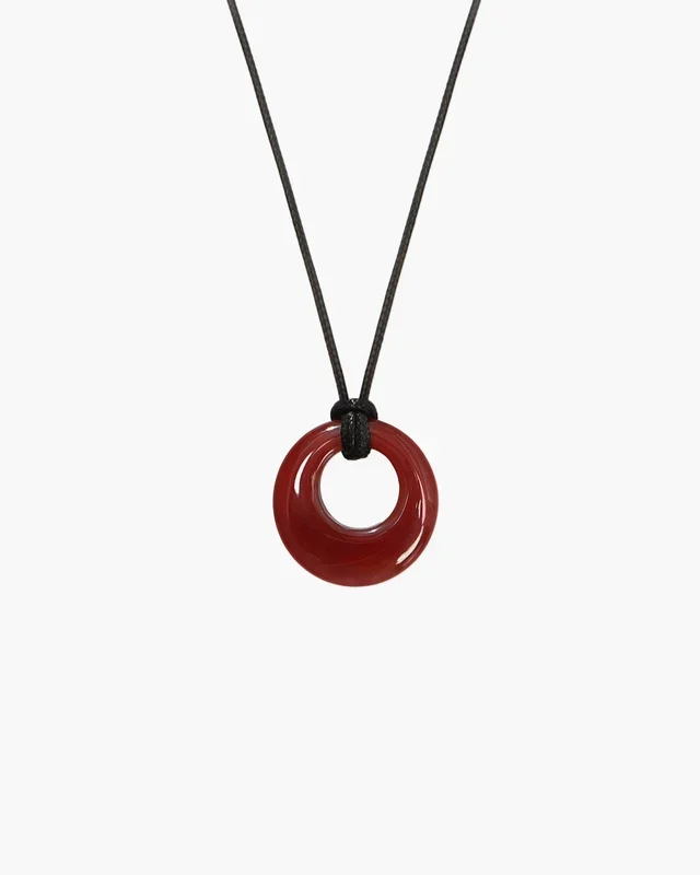 Collana Carnelian Cord