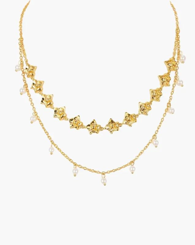 Collana Pearl Rose