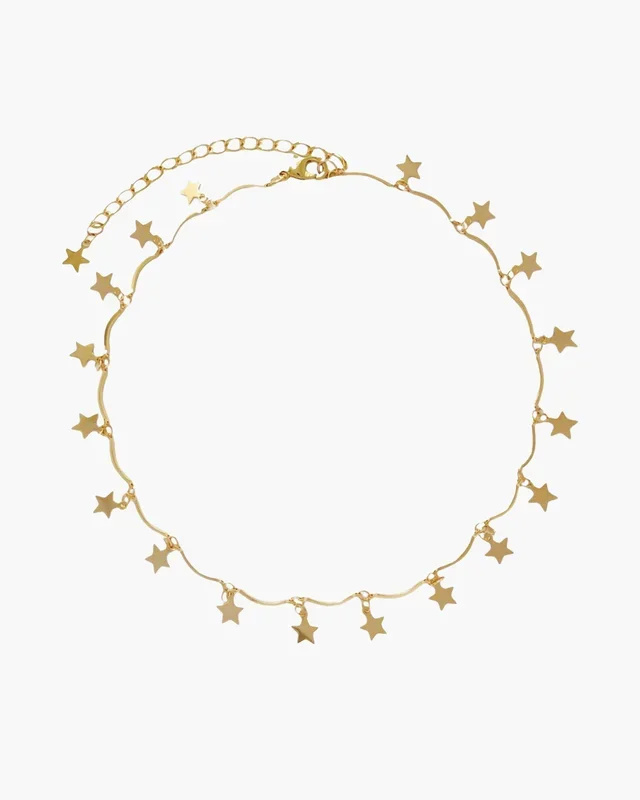 Collar choker estrella