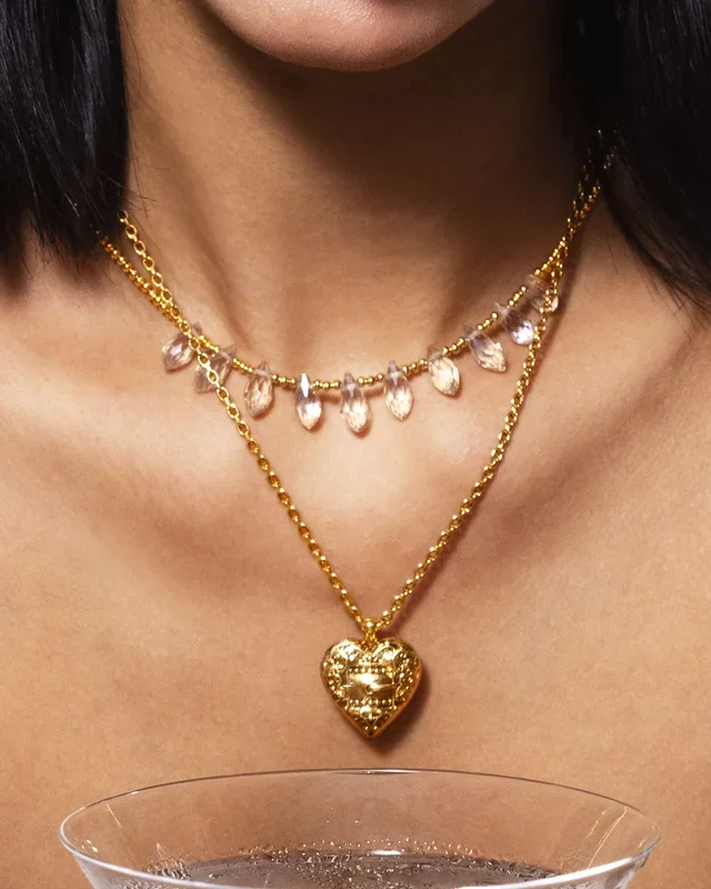 Collier Goutte de Pluie Cristal