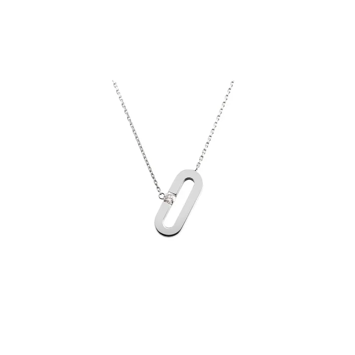 Collier So Shocking Singulière en or blanc et diamant – LEPAGE