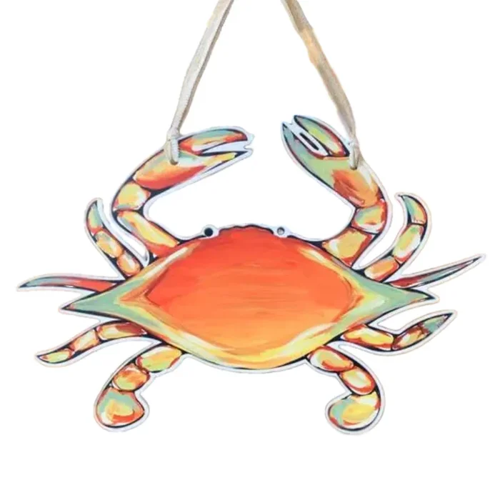 Crab Door Hanger – Red