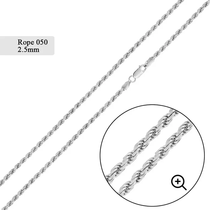 Cuerda 050 Cadena o Pulsera 2.5mm – CH525