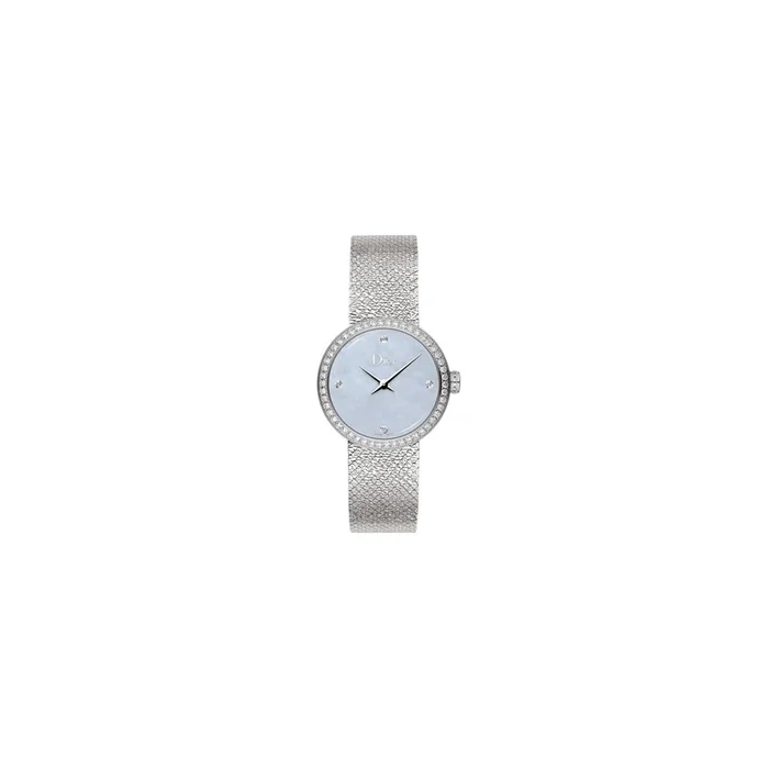 D by Dior Satine watch with set bezel CD047111M004 – Lepage